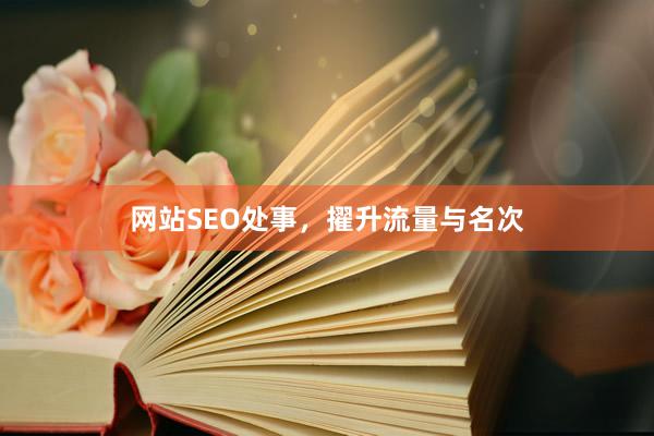 网站SEO处事，擢升流量与名次